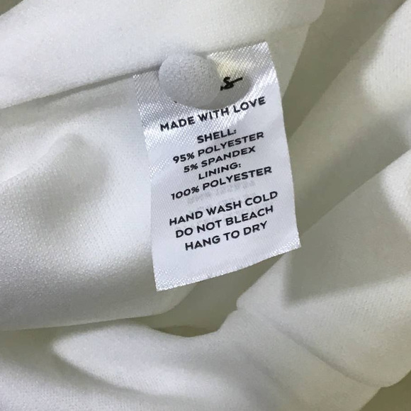 LULU'S S Everlasting Promise White Notched Backless Mermaid Dress NEW B111 *flaw - Picture 8 of 10